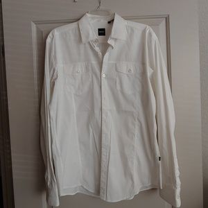 Hugo Boss white dress shirt